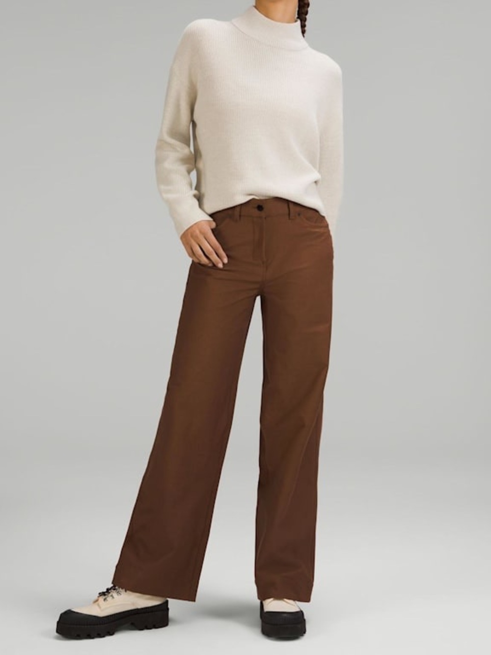 Lululemon City Sleek 5 Pkt Wide Leg